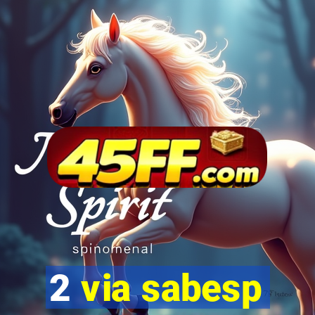 2 via sabesp
